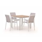 Bellagio Dranera/Fidenza 90cm dining tuinset 5-delig stapelbaar