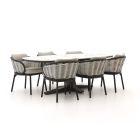 Apple Bee Pine Key/Zanzibar Deens Ovaal 220cm dining tuinset 7-delig