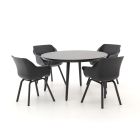 Hartman Sophie Element/Studio ø128cm dining tuinset 5-delig