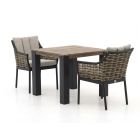 Apple Bee Milou/ROUGH-X 100cm dining tuinset 3-delig
