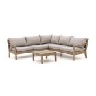 ROUGH Batang hoek loungeset 4-delig