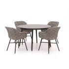 Hartman Delphine/Sophie Studio ø128cm dining tuinset 5-delig
