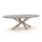 Bellagio Induno Ellips dining tuintafel 200x110cm