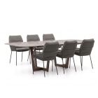 SUNS Punta/Palermo 240cm dining tuinset 7-delig