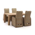 Intenso Umbria/ROUGH-X 200cm dining tuinset 5-delig verstelbaar