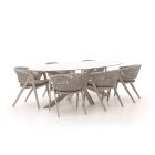 Bellagio Valsecca/Furato ellips 240cm dining tuinset 7-delig