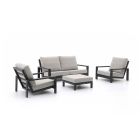 Bellagio Vezzano stoel-bank loungeset 4-delig
