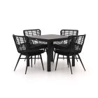 Intenso Asti/La Fonte 90cm dining tuinset 5-delig