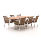 Manifesto Rivola/Induno Deens Ovaal 220cm dining tuinset 7-delig