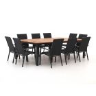Bellagio Avio/Linosa 240x160cm dining tuinset 11-delig stapelbaar