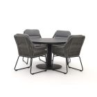 Intenso Isorella/La Fonte  ø 120cm dining tuinset 5-delig