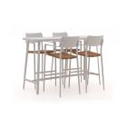 Bellagio Cino 175cm barset 5-delig stapelbaar