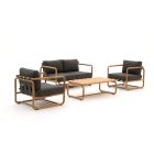 Apple Bee Dolce stoel-bank loungeset 4-delig