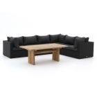 Forza Barolo/ROUGH-L dining loungeset 7-delig