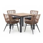 Intenso Asti/Fidenza 90cm dining tuinset 5-delig