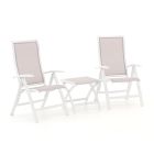 Bellagio Lugo/Pronto balkonset 3-delig verstelbaar