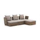 ROUGH-B chaise longue loungeset 4-delig