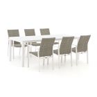 Manifesto Villongo/Menzano 220cm dining tuinset 7-delig stapelbaar