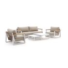 Bellagio Bertinoro stoel-bank loungeset 5-delig 5-zits
