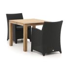 Forza Barolo/ROUGH-S 90cm dining tuinset 3-delig