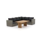 Intenso Carpino/ROUGH-L dining loungeset 3-delig rechts