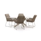Intenso Isorella/Furato ellips 200cm dining tuinset 5-delig