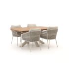 Bellagio Mineo/Induno deens Ovaal 180cm dining tuinset 5-delig
