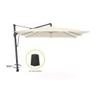 Glatz Sombrano S+ Easy zweefparasol 300x300cm