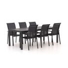 R&S design Centallo/Fidenza 220cm dining tuinset 7-delig stapelbaar