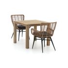 Intenso Asti/ROUGH-S 90cm dining tuinset 3-delig