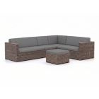 ROUGH-C hoek loungeset 5-delig 6-zits