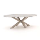 Bellagio Induno Ellips dining tuintafel 200x110cm