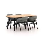 Hartman Tubb dining tuinset 185cm 5-delig verstelbaar
