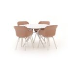Hartman Le Soleil/Sora ø127cm dining tuinset 5-delig