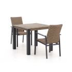 Manifesto Villongo/ROUGH-S 90cm dining tuinset 3-delig stapelbaar