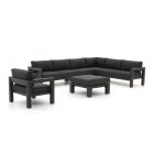 Bellagio Campazzo hoek loungeset 6-delig