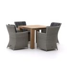 Intenso Adriano/ROUGH-X 100cm dining tuinset 5-delig