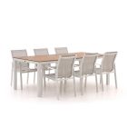 Forza Altea/Fidenza 220cm dining tuinset 7-delig stapelbaar