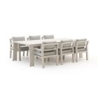 Bellagio Vinadio 255cm low dining tuinset 7-delig