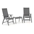 Bellagio Avenza/Stresa balkonset 3-delig verstelbaar