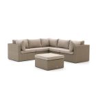 Forza Cecita hoek loungeset 6-delig 5-zits