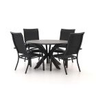 Bellagio Lugo/Fidenza ø 126cm dining tuinset 5-delig stapelbaar
