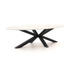 Bellagio Induno Ellips dining tuintafel 280x130cm