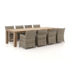 Forza Barolo/ROUGH-X 320cm dining tuinset 9-delig