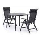 Bellagio Lugo/Sora 90cm dining tuinset 3-delig