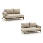 Bellagio Esenta loungemodule linkerarm + rechterarm 167cm