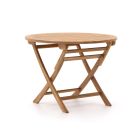 Sunyard Preston klaptafel ø 100cm (h:75cm)