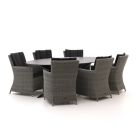 Intenso Adriano/Furato ellips 240cm dining tuinset 7-delig