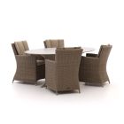 Intenso Adriano/Furato ellips 200cm dining tuinset 5-delig