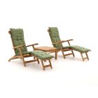 Sunyard Country/Wales 60cm deckchair set 3-delig